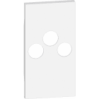 BTICINO - Cover per presa TV art. K4210M2D - 2 moduli - bianca