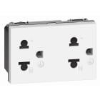 BTICINO - Presa duplex 2P+T 16A 127/250Vac standard euroamericano