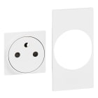 BTICINO - Cover + top per presa standard franco/belga
