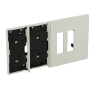 BTICINO - Frame elettrificato con mostrina doppia presa Italia