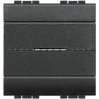 BTICINO - invertitore con comando assiale 1P 16AX 250Vac - 2 moduli