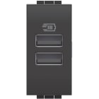 BTICINO - Caricatore USB con 2 prese USB