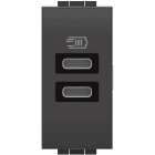 BTICINO - Caricatore USB tipo C con tensione 5 Vdc