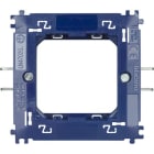 BTICINO - Supporto 2 moduli per placche quadre LNA4802.. Livinglight - fissaggio con graffette