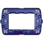 BTICINO - Supporto 3 moduli per placche quadre Livinglight e Living International - fissaggio con viti