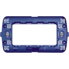 BTICINO - Supporto 4 moduli per placche quadre Livinglight e Living International -  fissaggio con viti