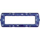 BTICINO - Supporto 7 moduli per placche quadre Livinglight e Living International - fissaggio con viti