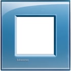 BTICINO - Placca quadra Livinglight 2 moduli