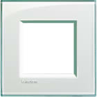 BTICINO - Placca quadra Livinglight 2 moduli