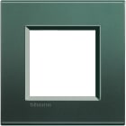 BTICINO - Placca quadra Livinglight 2 moduli