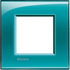 BTICINO - Placca quadra Livinglight 2 moduli