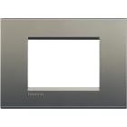 BTICINO - Placca quadra Livinglight 3 moduli