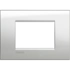 BTICINO - Placca quadra Livinglight 3 moduli