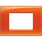 BTICINO - Placca quadra Livinglight 3 moduli