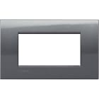 BTICINO - Placca quadra Livinglight 4 moduli