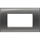 BTICINO - Placca quadra Livinglight 4 moduli