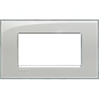 BTICINO - Placca quadra Livinglight 4 moduli