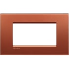 BTICINO - Placca quadra Livinglight 4 moduli