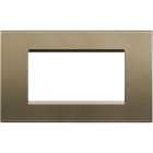 BTICINO - Placca quadra Livinglight 4 moduli