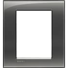 BTICINO - Placca quadra Livinglight 3+3 moduli