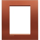 BTICINO - Placca quadra Livinglight 3+3 moduli