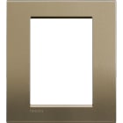 BTICINO - Placca quadra Livinglight 3+3 moduli