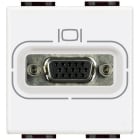 BTICINO - Connettore HD15 - Serie Livinglight Bianco