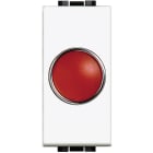 BTICINO - Portalampada con diffusore rosso