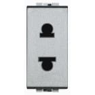 BTICINO - Presa 2P 16A 127/250Vac standard euroamericano