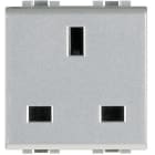 BTICINO - Presa modulare 2P+T 13A 250Vac British standard