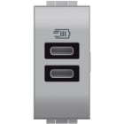 BTICINO - Caricatore USB tipo C con tensione 5 Vdc