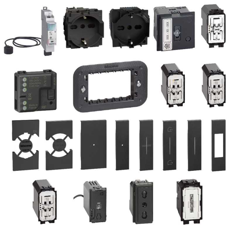 BTICINO - L.NOW - Cubo fisico 2025 nero