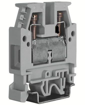 CABUR - Morsetto passante 10mm2, 1 piano, beige, serie CBD Premium. CB412