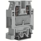 CABUR - Morsetto passante 16mm2, 1-piano, grigio, serie CBD Premium.