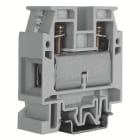 CABUR - Morsetto passante 50mm2, 1-piano, grigio, serie CBD Premium.
