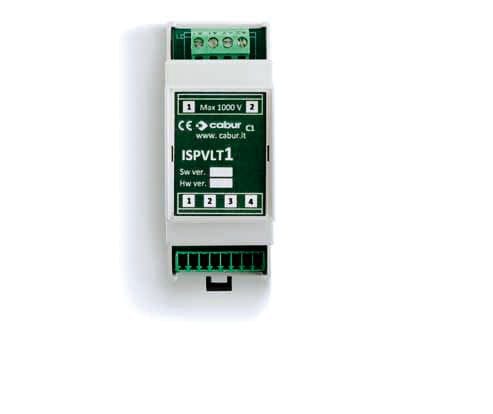CABUR - Modulo lettura tensione voltmetrico 1000Vdc per quadri stringa.