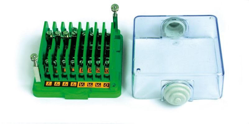 CABUR - Morsettiera sezionabile di misure tensione-corrente, trasparente. MZ300T