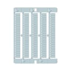 CABUR - Tessera per morsetti Cabur 5x10mm, PC+ABS, colore bianco, per Caburjet.