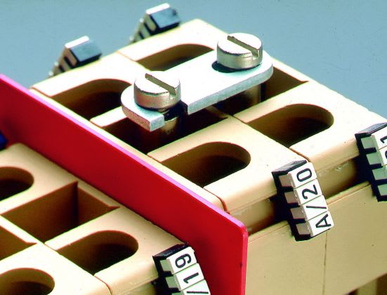 CABUR - Ponte di parallelo sezionabile 2 poli per SV.6 obsoleto. POS13