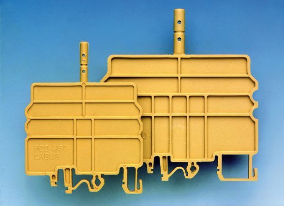 CABUR - Supporto beige per canalina PZM.4 e PZ330. PZ331