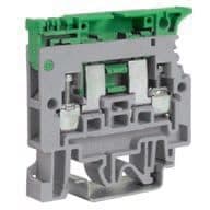 CABUR - Morsetto portafusibile sezionabile 4mm2, versione VS, colore grigio. SF910GR