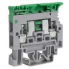 CABUR - Morsetto portafusibile sezionabile 4mm2, versione VS, colore grigio. SF910GR