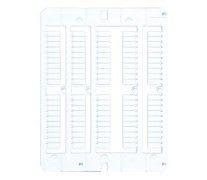 CABUR - Striscia siglatura speciale su tessera SN004 prestampata custom. SN004SP