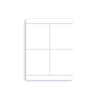 CABUR - Tessera adesiva in policarbonato 20x80mm colore bianco per CaburJet. TA2080AW