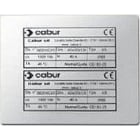CABUR - Targa adesiva in policarbonato 40x90mm colore metal per CaburJet TA4090AM.