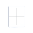 CABUR - TA4090AW TARG. ADESIVA BIANCA 40X90