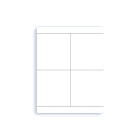 CABUR - Targa adesiva in policarbonato 60x100mm colore bianco per CaburJet. TA60100AW