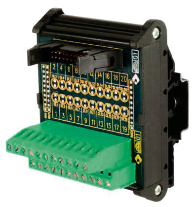 CABUR - IF20PMS Modulo Flat 20 Poli Interfaccia IDC 20 Poli Maschio Senza LED.