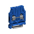 CABUR - Morsetto a vite 6mm2, 1-piano, colore blu