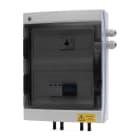 CABUR - Quadro di stringa DC/AC monofase, 1_in/1_out 1000V 25A - 16A CL A.